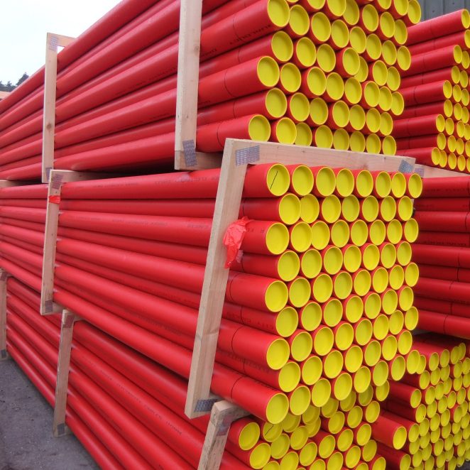 Red ESB Ducting lengths 