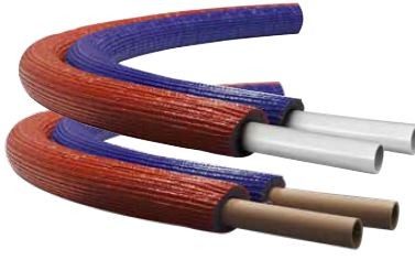 Qual-Pex Eco Pipe - Tan and White