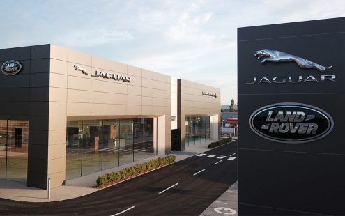 Jaguar and Land Rover Car Showroom  | Pipelife
