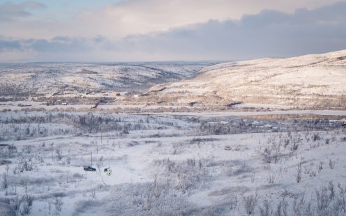 Aerial view of Nuorgam | Pipelife