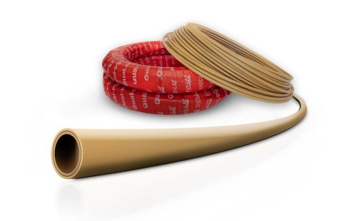 Qual-Pex Plus Pipe tan