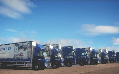 Pipelife Trucks